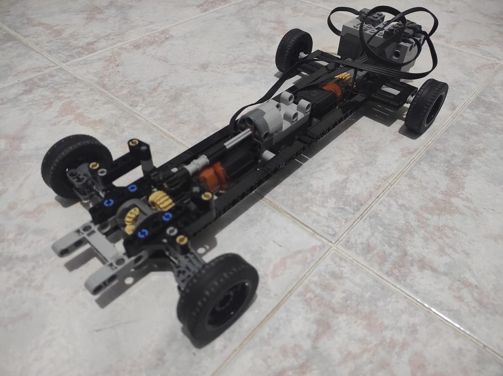 Lego Black Hyper Speed RC Car 4WD