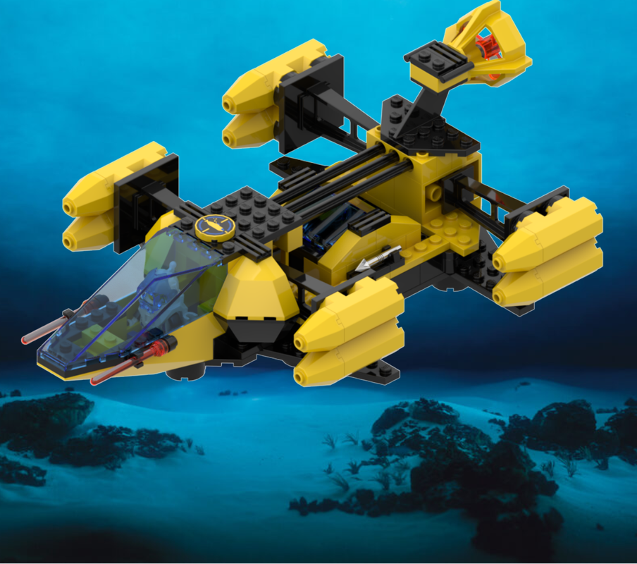 Lego "6897" Aqua-rebel Hunter