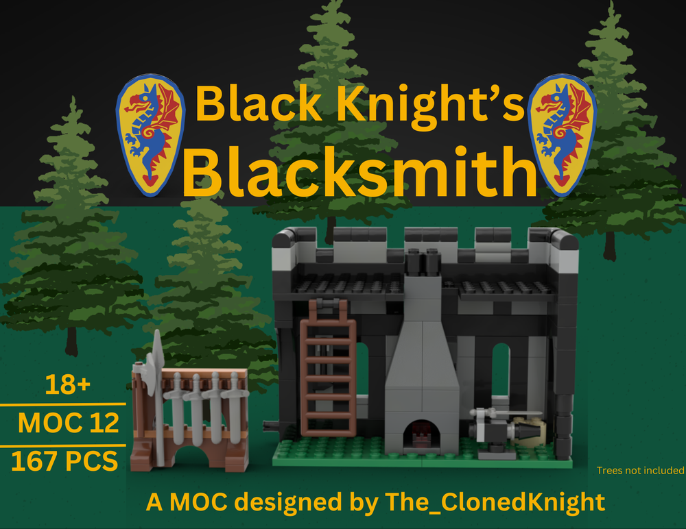 Lego Black Knight's Blacksmith