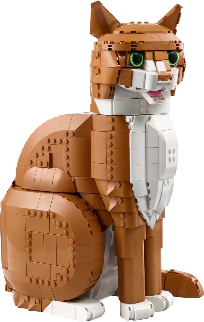 Lego Orange Cat
