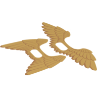 Lego Wings, Extended and Collapsed with Feathers Print [Complete Sheet]