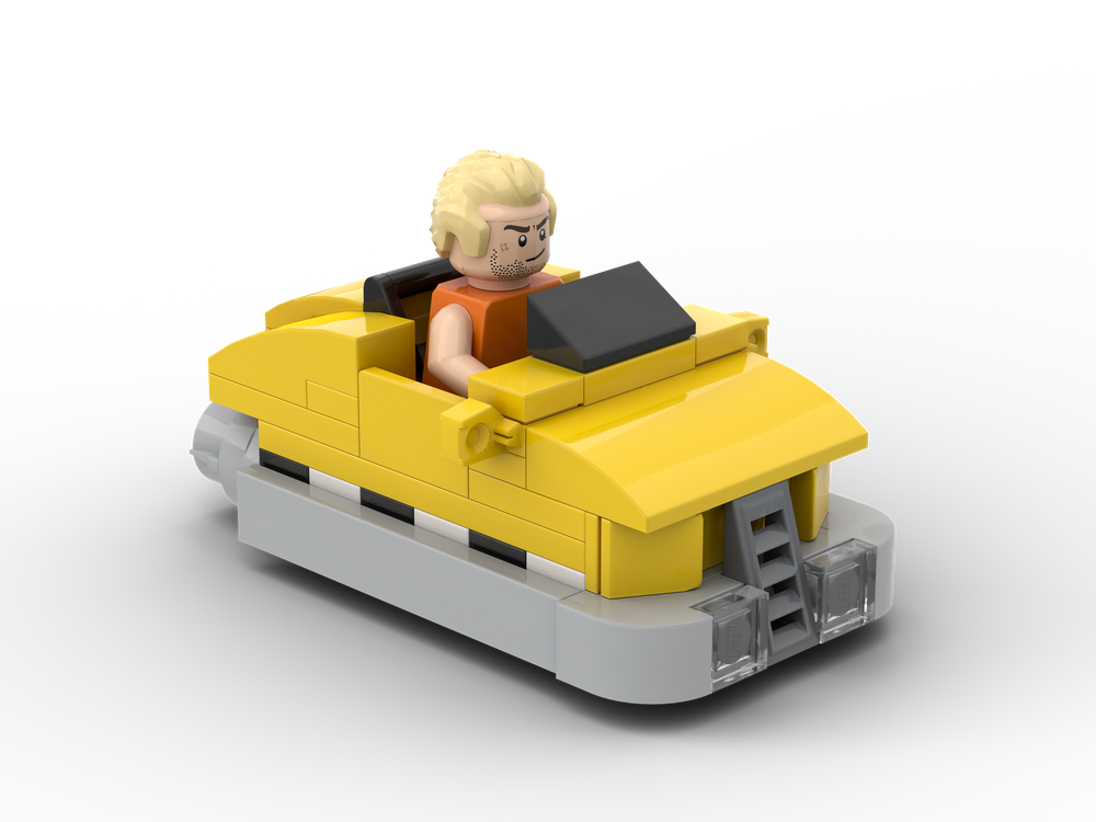 Lego Tiny Korben Dallas' Taxicab - The Fifth Element Vehicle