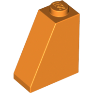 Lego Brick Sloped 65° 2 x 1 x 2 / Orange