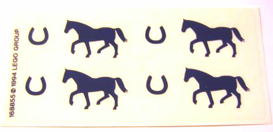 Lego Sticker Sheet for Set 5880-1