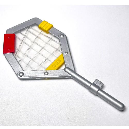 Lego Duplo Sports, Tennis Racket, Angular / Metallic Silver
