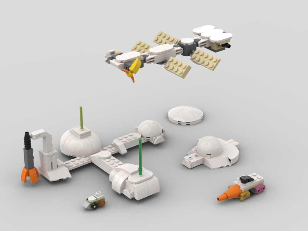 Lego 31133 - Moon Base and Space Station
