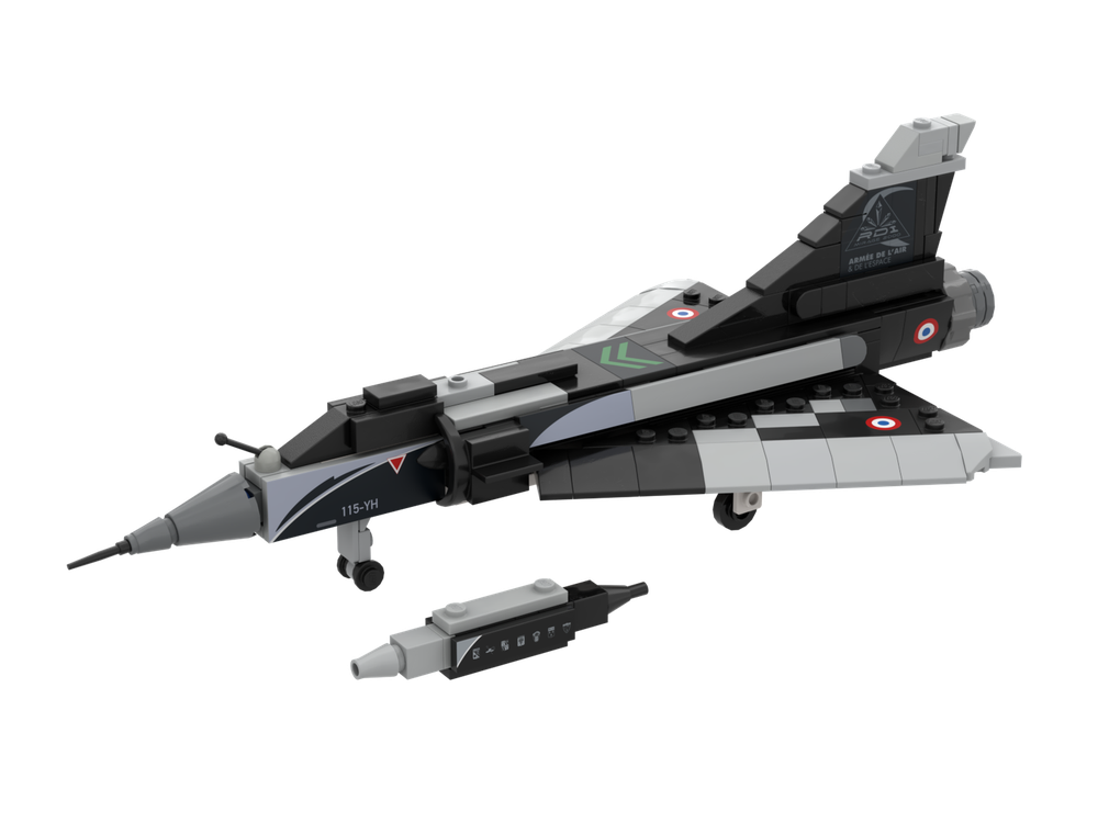 Lego Mirage 2000C "Mission Accomplie" (1:58)