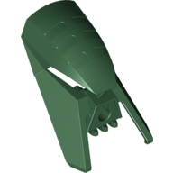 Lego Large Figure Mask Kualsi / Dark Green