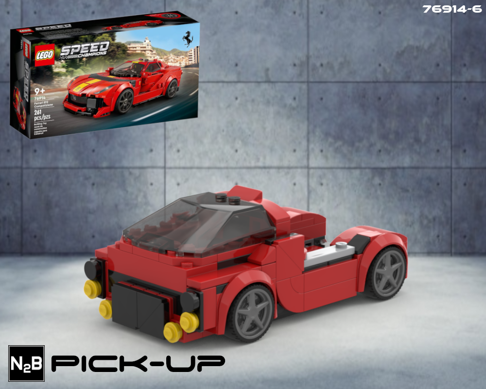 Lego Pick-up Lego 76914 alternate build 6