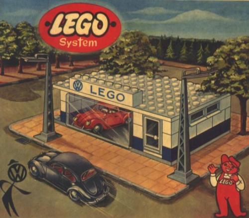 Lego VW Auto Showroom