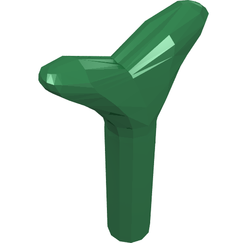 Lego Plant, Carrot Top / Green
