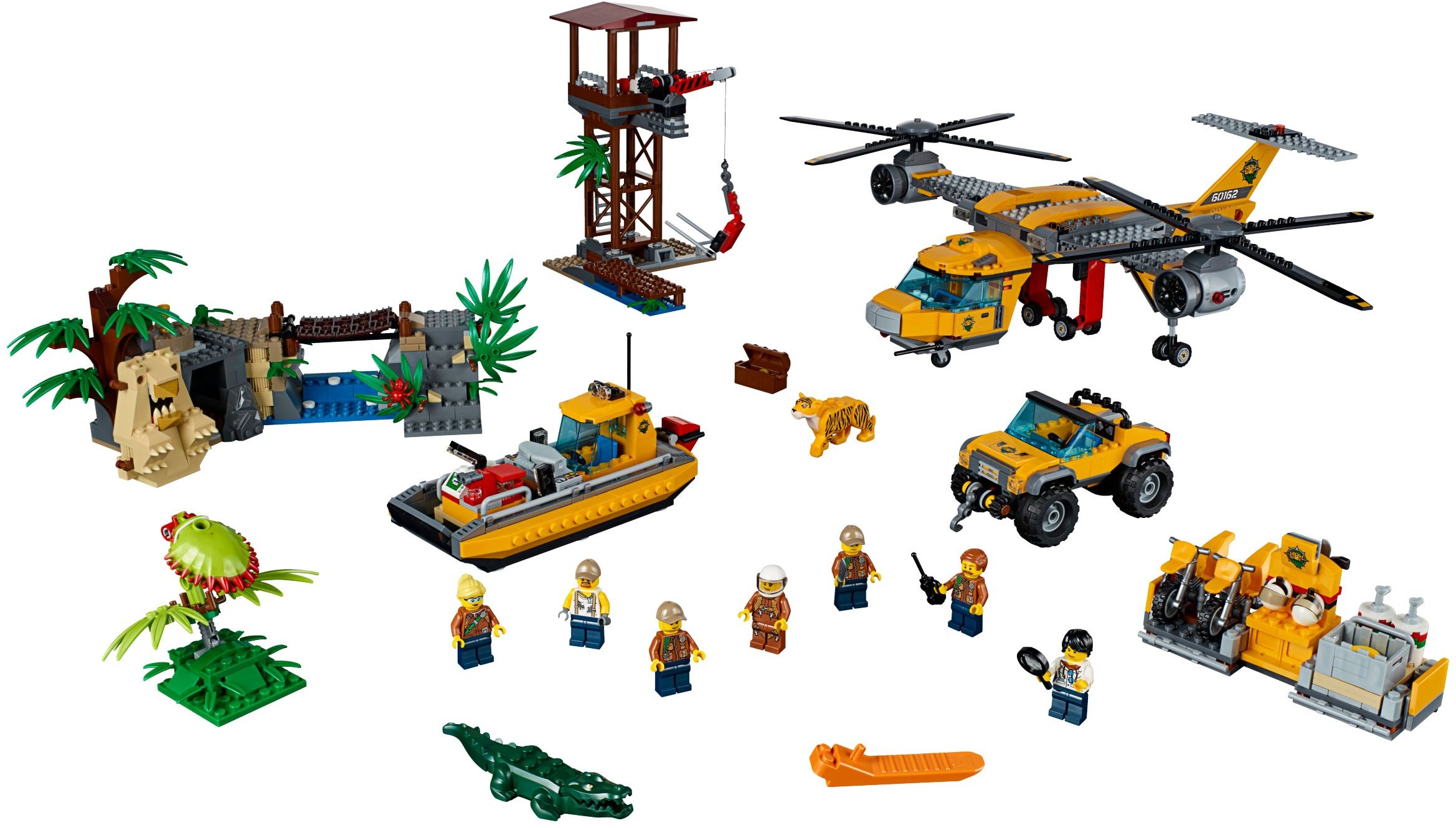 Lego Jungle Air Drop Helicopter