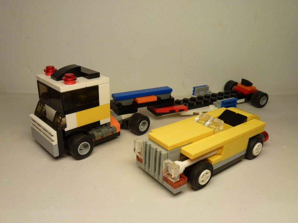 Lego 31060 Classic Car with Transporter