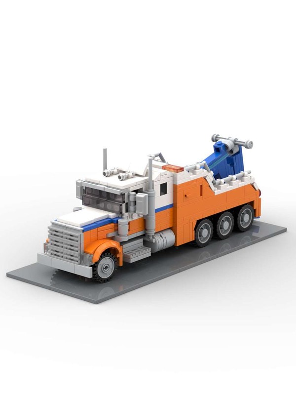 Lego Giant Tow Truck inspired