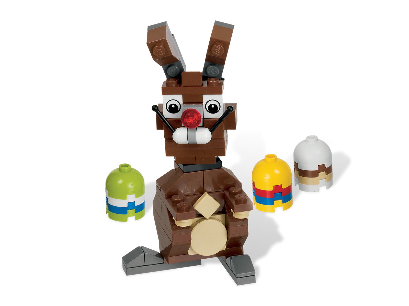 Lego Easter Bunny with Eggs