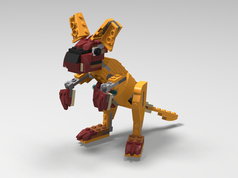 Lego 31112 MOC Kangaroo with Baby in Pouch