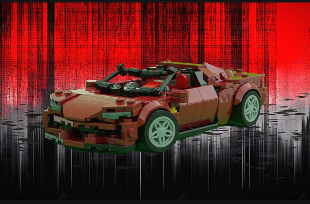 Lego Ferrari 296 GTS