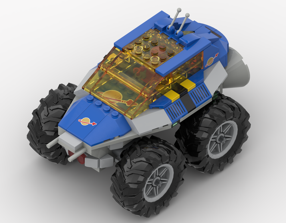 Lego space ladybug