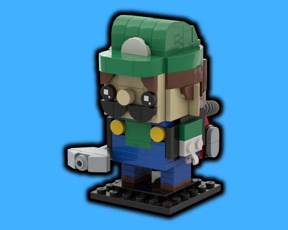 Lego Nervous Ghost Hunter Brickheadz