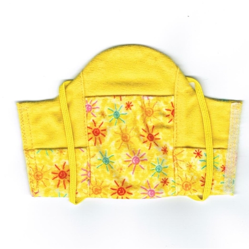 Lego Scala, Baby Carrier Starburst Print / Yellow