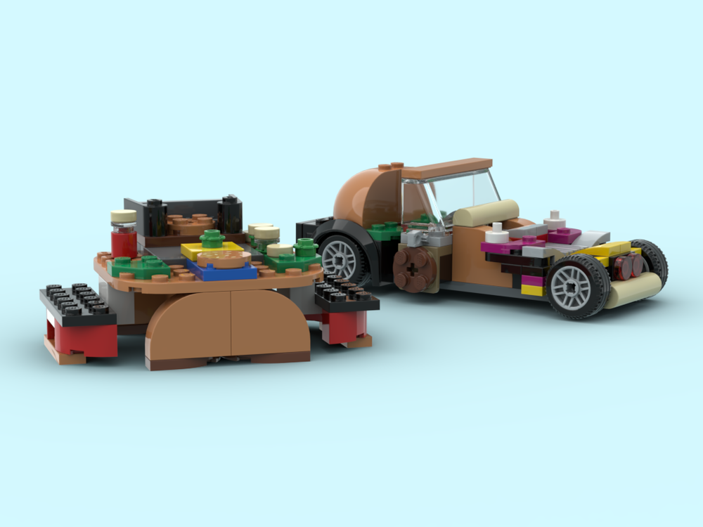 Lego BBQ Picnic Date