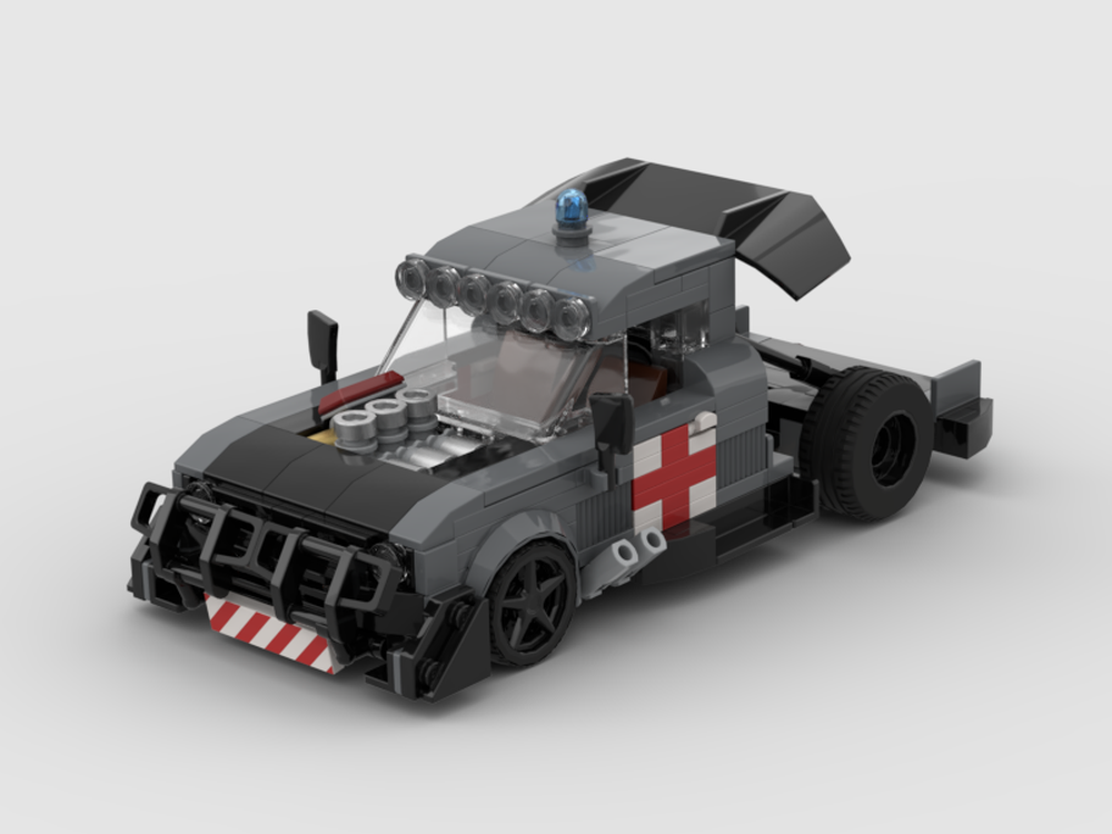 Lego 1973 Dodge M886 Drag Ambulance