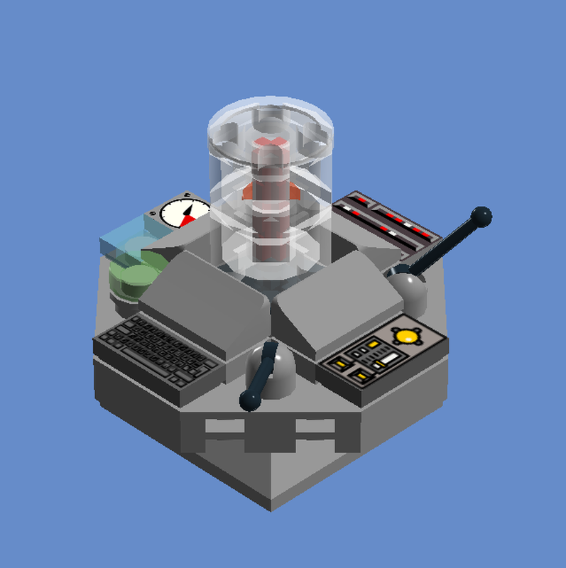 Lego A Tardis Console