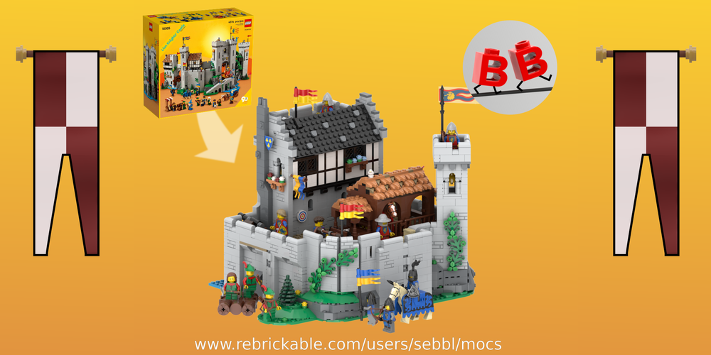 Lego 10305: Lion Knights' Configurable Castle - Part 2