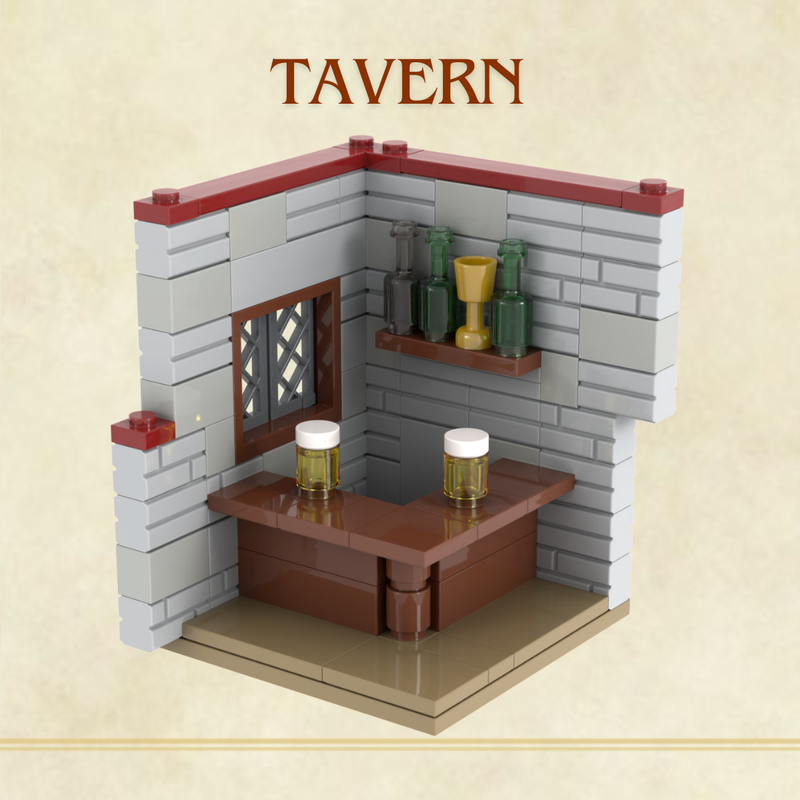 Lego DnD Habitat - Tavern