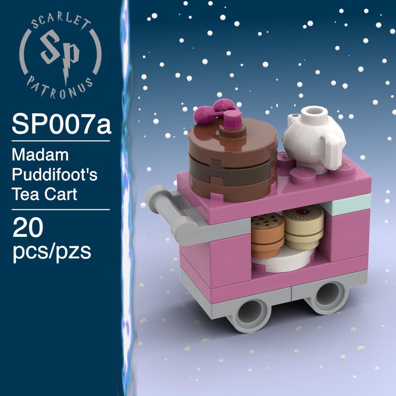 Lego Madam Puddifoot's Tea Cart - SP007a