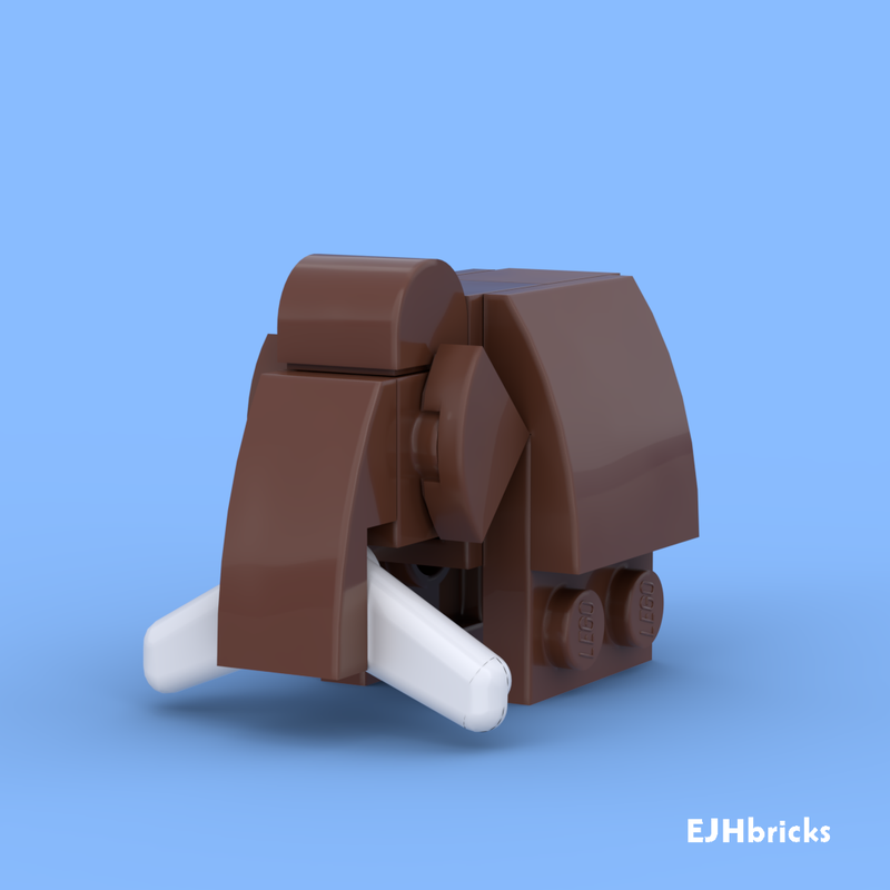 Lego 12 Part Woolly Mammoth