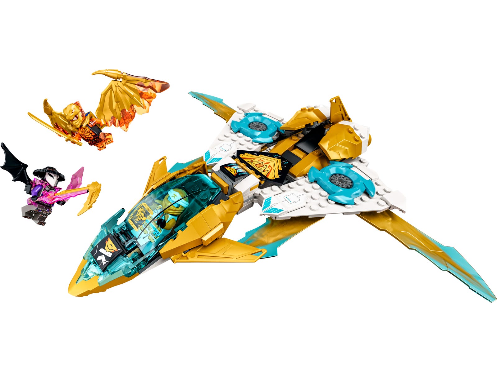 Lego Zane's Golden Dragon Jet