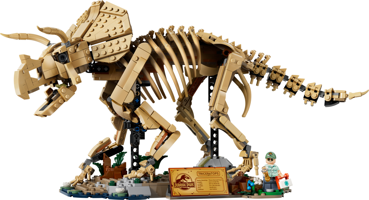 Lego Dinosaur Fossils: Triceratops