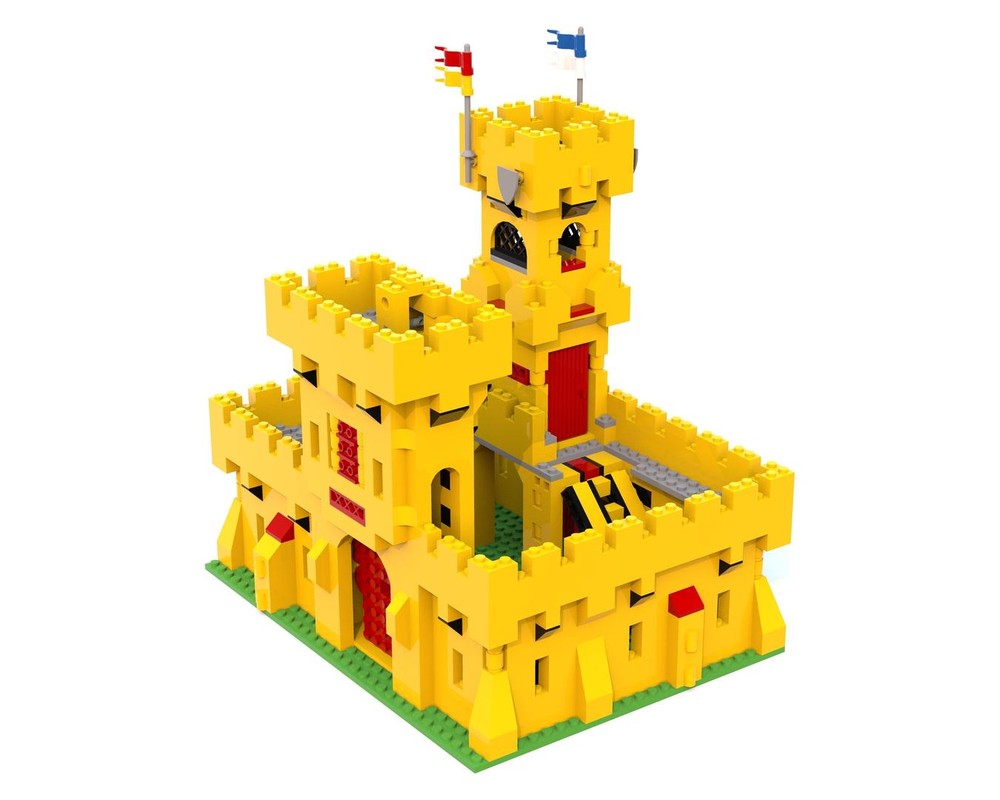 Lego 375-2 Classic Yellow Castle MOC #10