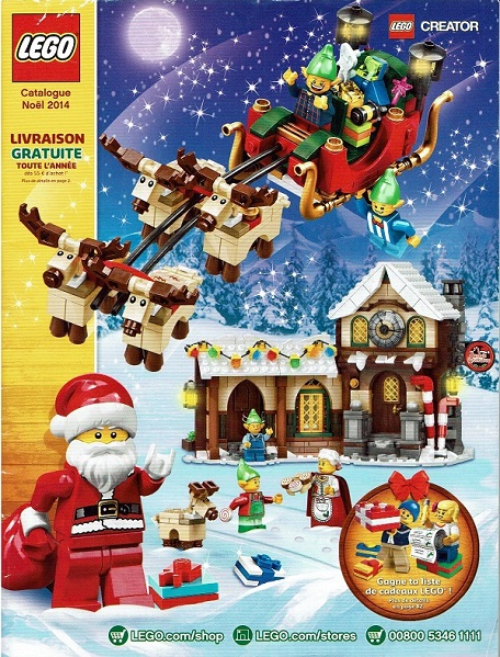 Lego 2014 Shop at Home - Christmas French (WOR 3773)