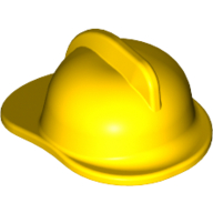 Lego Helmet Fire / Yellow