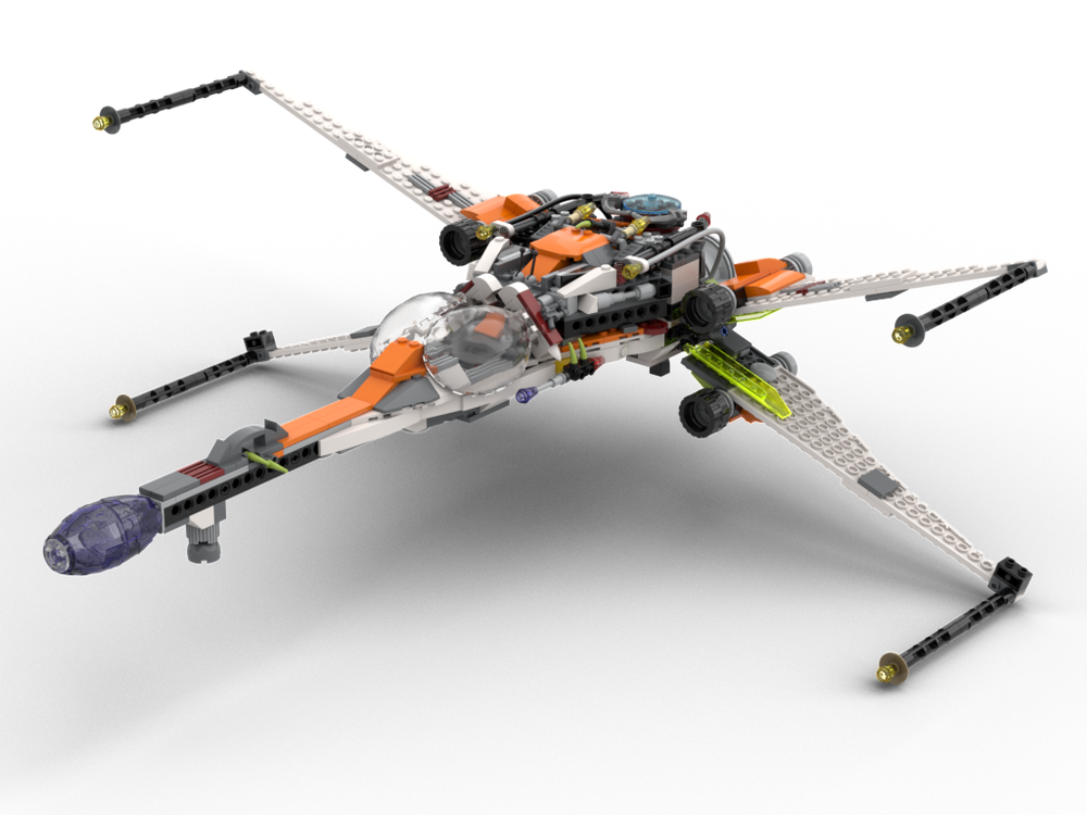 Lego 70705 Human Obliterator X-Wing (v0 study)