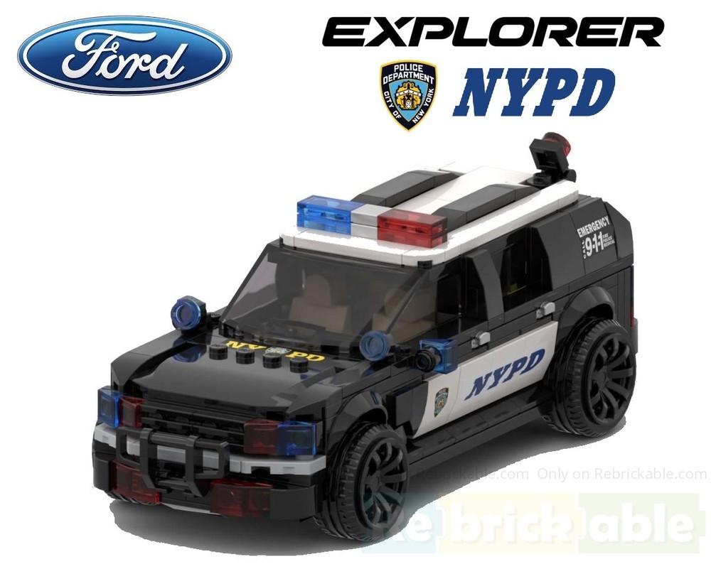 Lego FORD Explorer NYPD