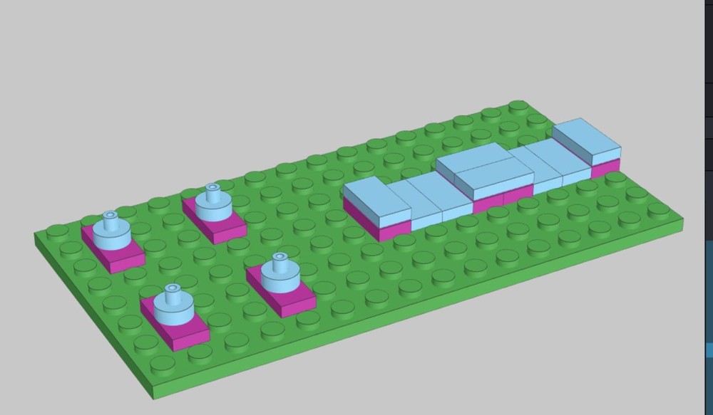 Lego Hot Rod Frame Rack