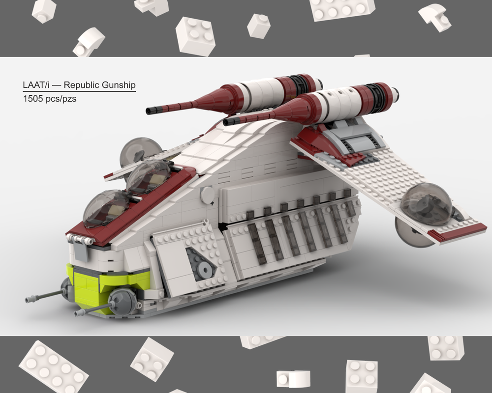 Lego LAAT/i — Republic Gunship