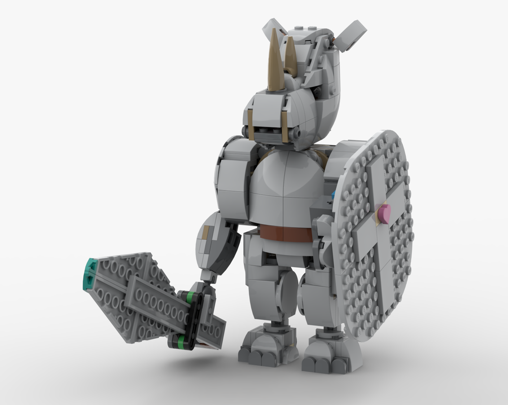 Lego Armor Rhino