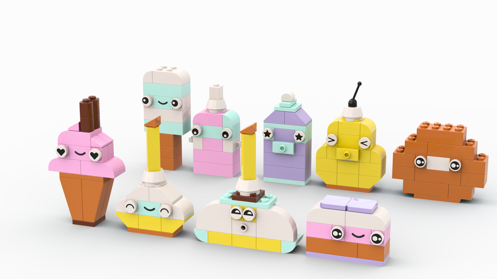 Lego 11028 Funny food