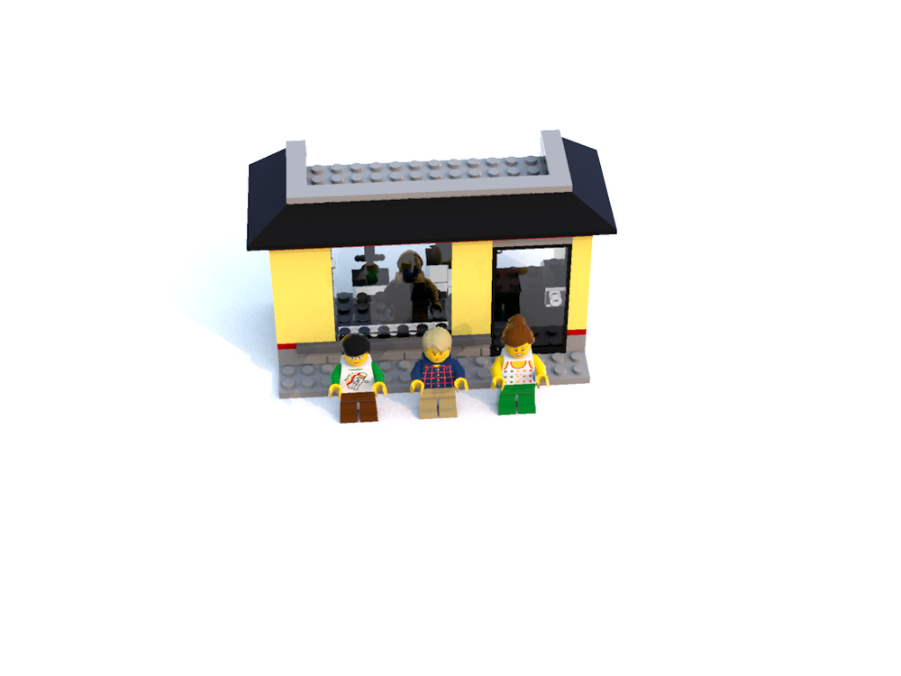 Lego Comic Book Store