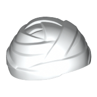 Lego Hat, Wrapped Head Bandages / White