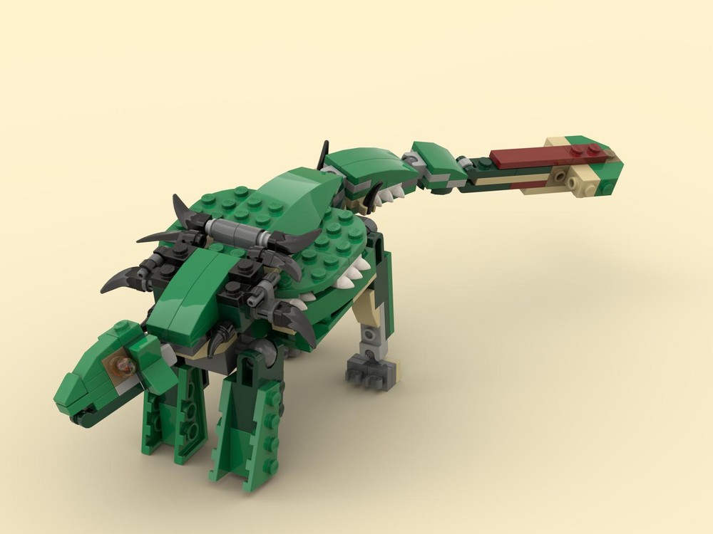 Lego 31058 ankylosaurid - wide version