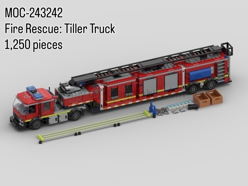 Lego Fire Rescue: Tiller Truck