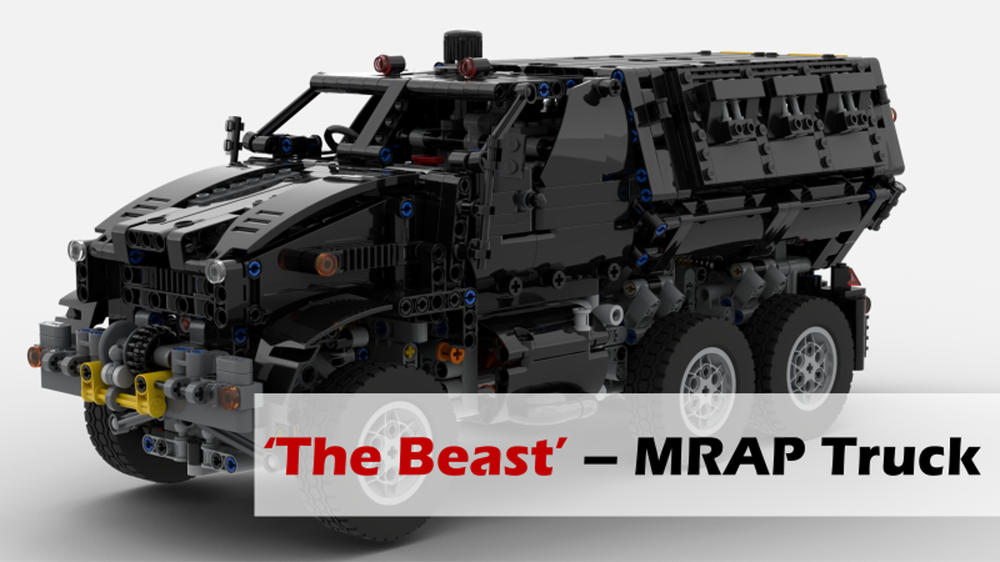 Lego 'The Beast' MRAP Truck