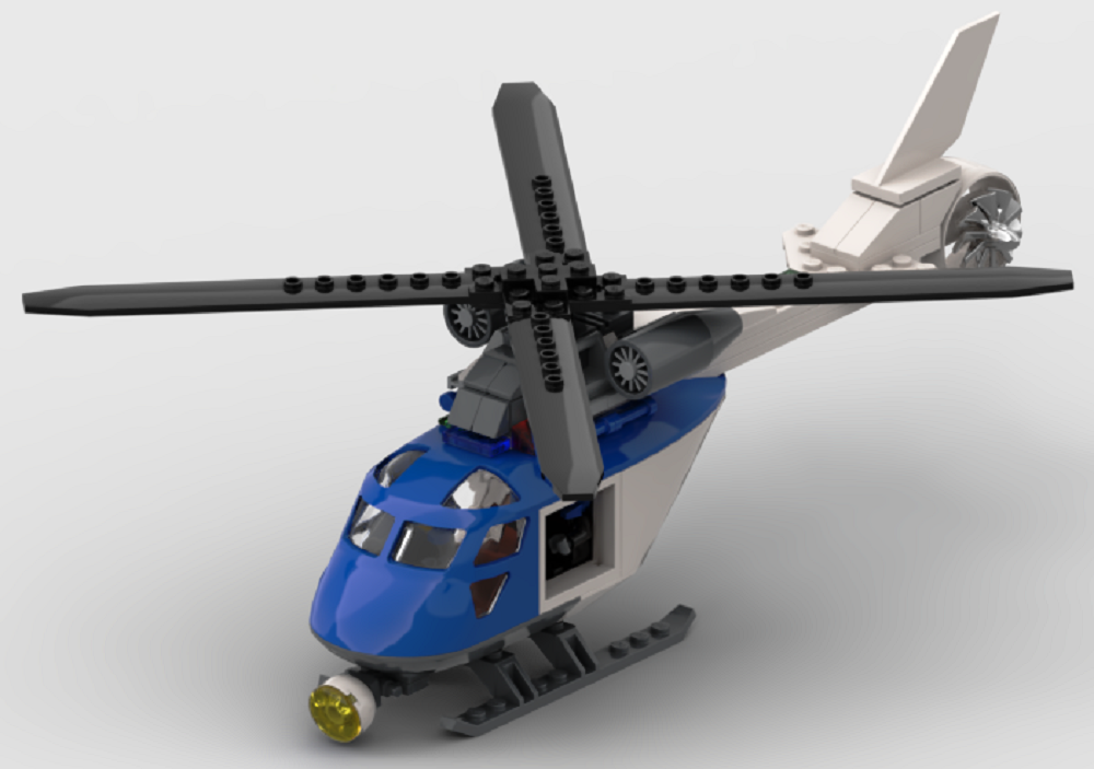 Lego (x) - Police Helicopter - 4 Places