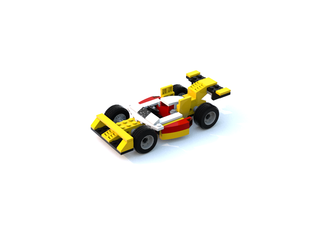 Lego fire car