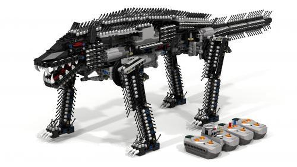 Lego The black wolf